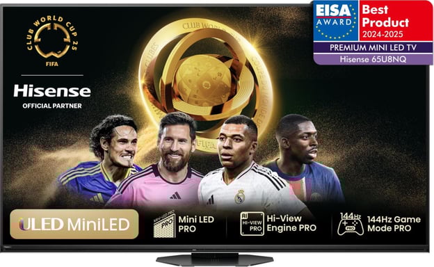 Hisense 65U8NQ 165,1 cm (65'') 4K Ultra HD Smart TV Wifi Gris 3000 cd / m²
