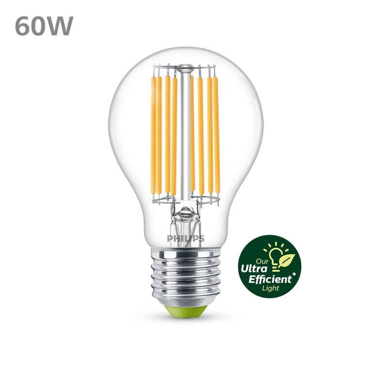 Ampoule LED E27 A60 840lm 4/ Philips .6 x H.10 5 cm - vue 2