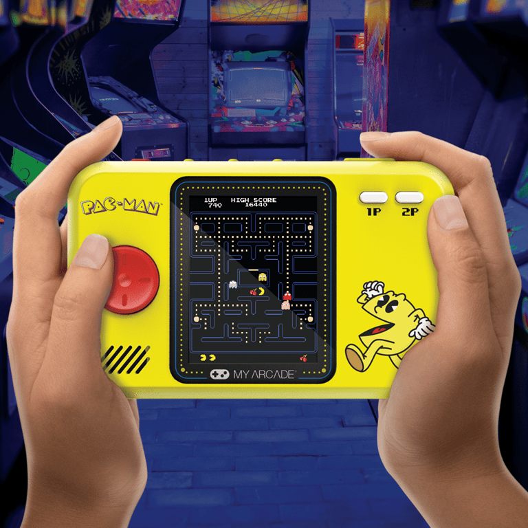 Système gaming portable Just For Games Pocket Player Pro Pac Man + Housse de transport - vue 9