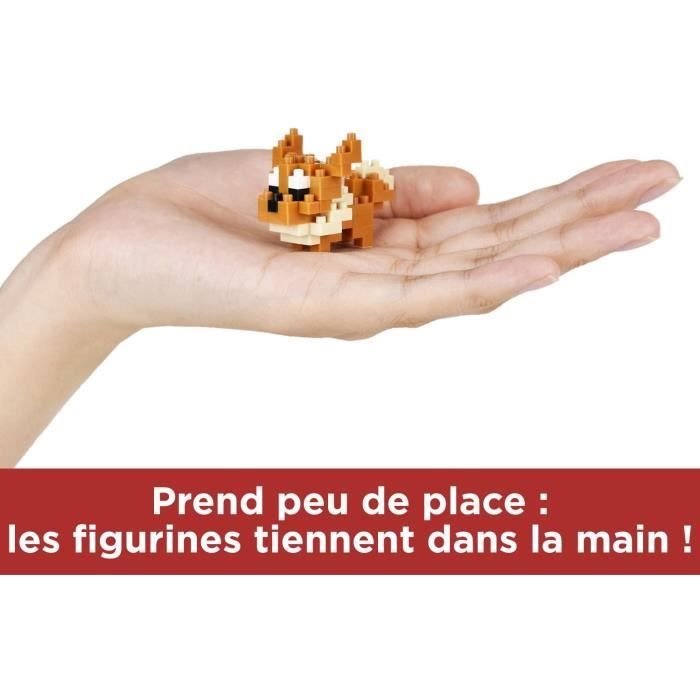 Coffret de 6 figurines en briques BANDAI NANOBLOCK Pack Pokémon type Électrique - vue 10