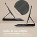 imoshion Coque tablette rotatif à 360° pour Samsung Galaxy Tab S11 - Noir