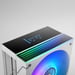 Mars Gaming Mcpu-lcd Dissipatore Cpu 300w Tdp 6x Heatpipes Ventola Argb 120mm Schermo Lcd Bianco