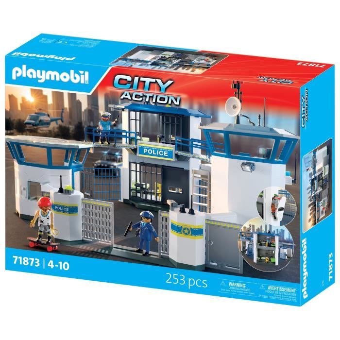 Playmobil 71873 Centre de commandement de la police Les policiers City Action 253 pièces Dès - vue 10