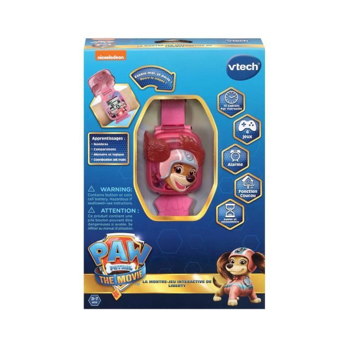 Montre Interactive Pat Patrouille de VTech avec Liberty - Neuf