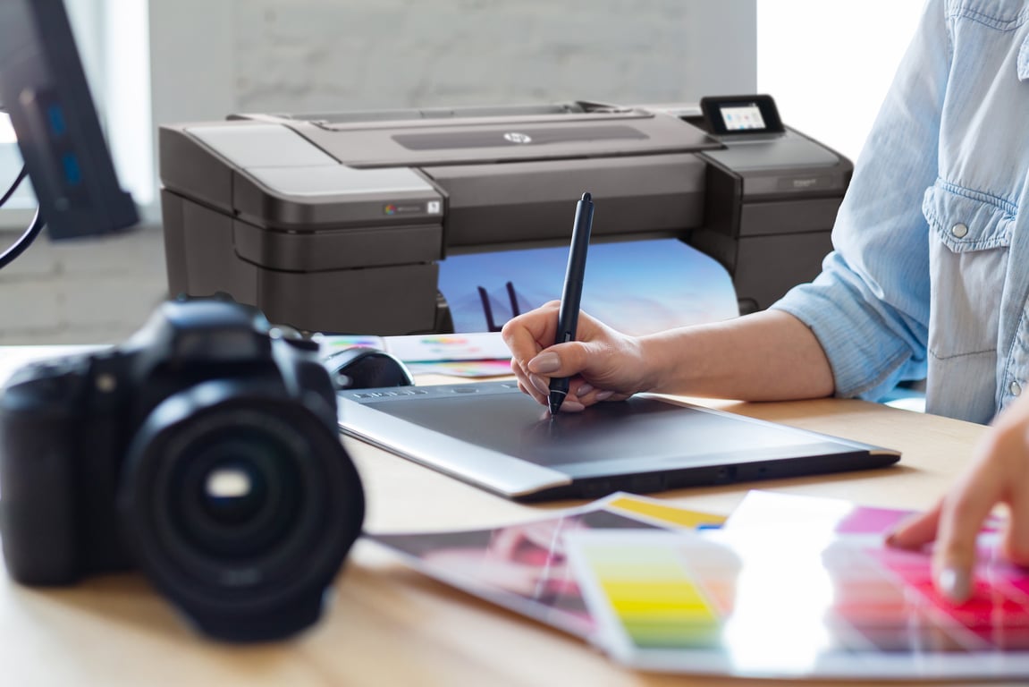 HP DESIGNJET Z9+DR 44IN PS PRINTER - vue 3