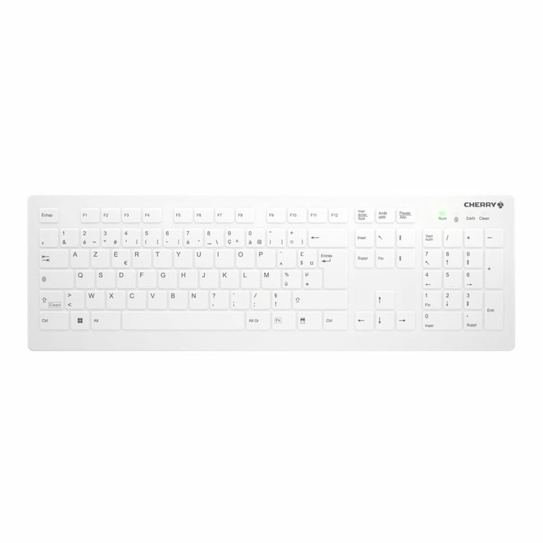 Cherry Flat Profile Hygiene Desktop Keyboard Sealed FR Neuf