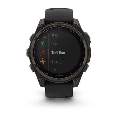 Garmin fenix 8 3,3 cm (1.3'') 51 mm Digital 260 x 260 Pixeles Pantalla táctil Titanio Wifi GPS (satélite)