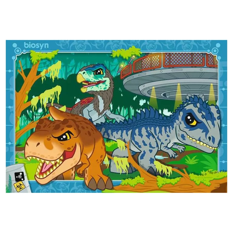 Puzzles 2x24 pièces Vivre en sauvage / Jurassic World Explorers Ravensburger France - vue 9