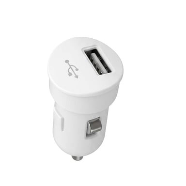 Caricabatterie auto USB A 2.4A FastCharge + cavo USB A/Lightning