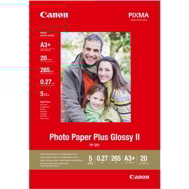 Canon Carta fotografica lucida extra II A3 Plus PP-201 - 20 fogli