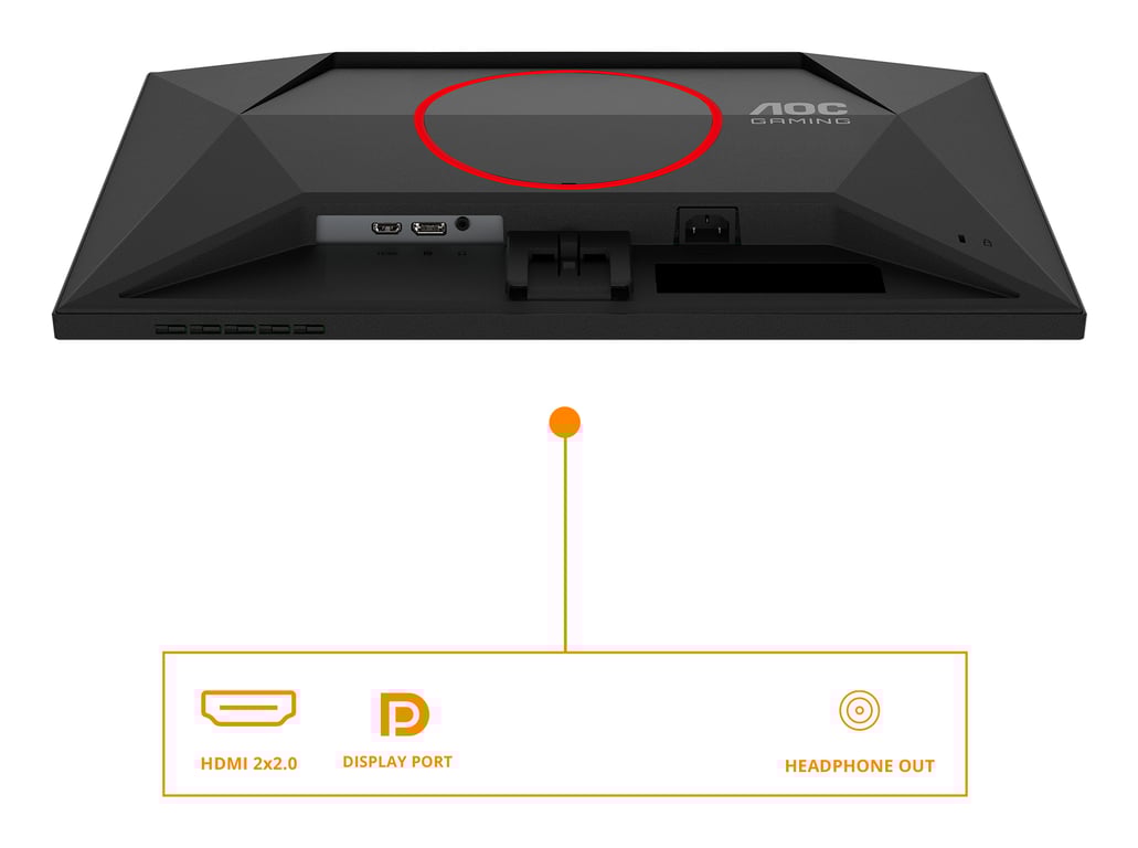 Moniteur de jeu AOC 24G4HRE 24 200 Hz Fast IPS Neuf - vue 3