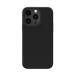 Coque antichoc en gel de silicone doux pour Apple iPhone 13 Pro, Noir satin