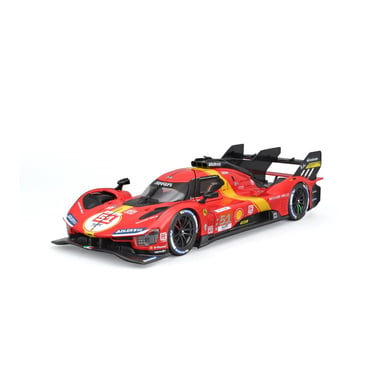 BBURAGO Ferrari 499P LMH (2023) Modèle de voiture de sport Pré-assemblé 1:24