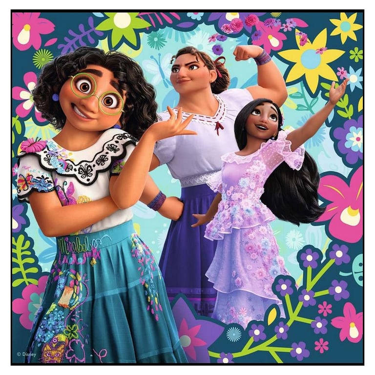 Puzzles 3 x 49 pièces : Disney Encanto : La magie d'Encanto Ravensburger France - vue 4