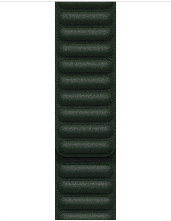 Bracelet à maillons cuir pour Apple Watch 41 mm - S/M - Séquoia