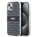 Étui DKNY pour iPhone 15 6.1'' noir étui rigide IML Mono & Stripe MagSafe