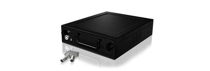 ICY BOX mobile storage rack IB-148SSK-B