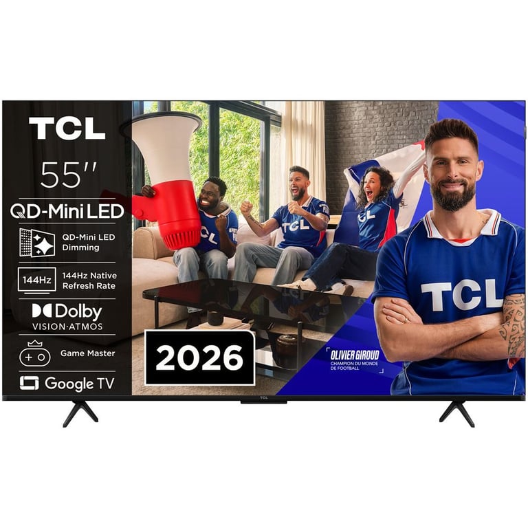 TV QD Mini LED TCL 55P89L 2026 55 pouces 140 cm - vue 3