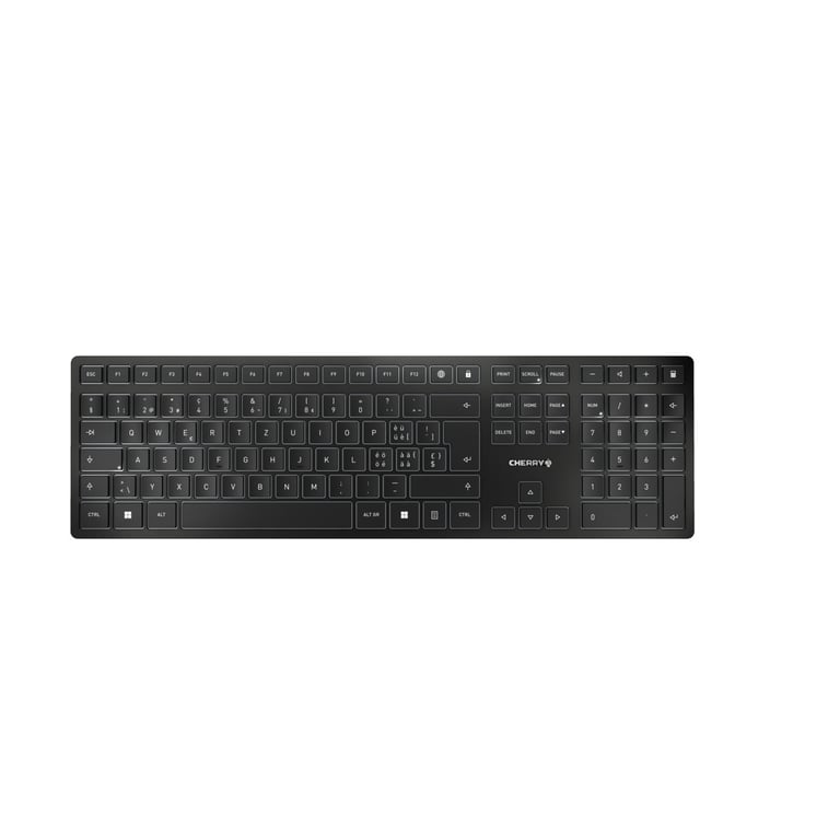 CHERRY KW 9100 SLIM clavier Universel RF sans fil + Bluetooth QWERTZ Suisse Neuf