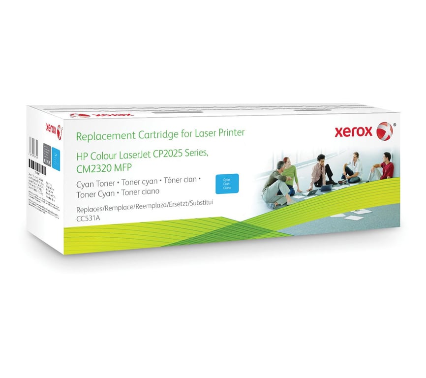 XEROX Cartouche de toner cp2025 - cyan - pour - 2900 impressions