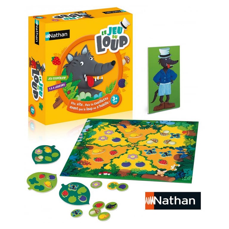 Jeu éducatif Le Loup : Aventure en forêt pour enfants - Neuf