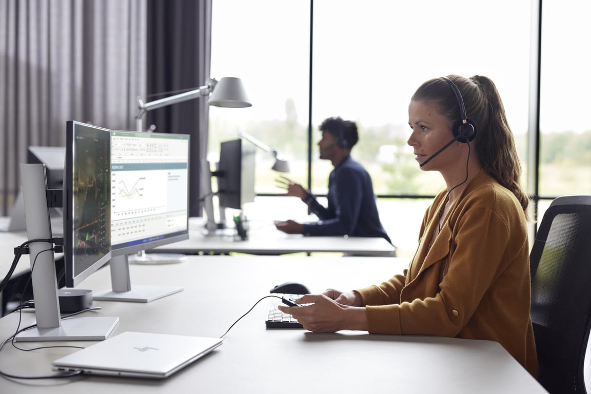 POLY Micro casque monaural EncorePro VoiceTube + fonction Quick Disconnect Neuf - vue 2