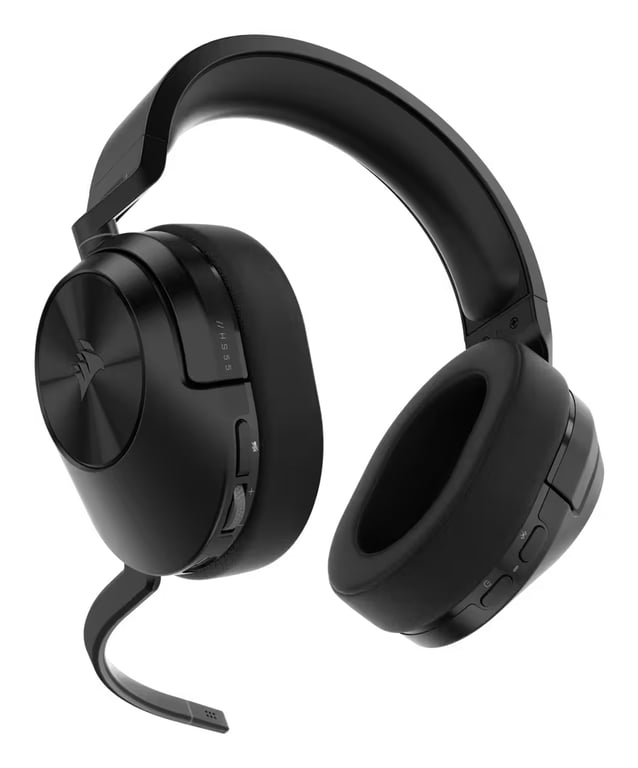 Casque Gaming Corsair HS55 Wireless – Son Surround Dolby Audio 7.1 - vue 9