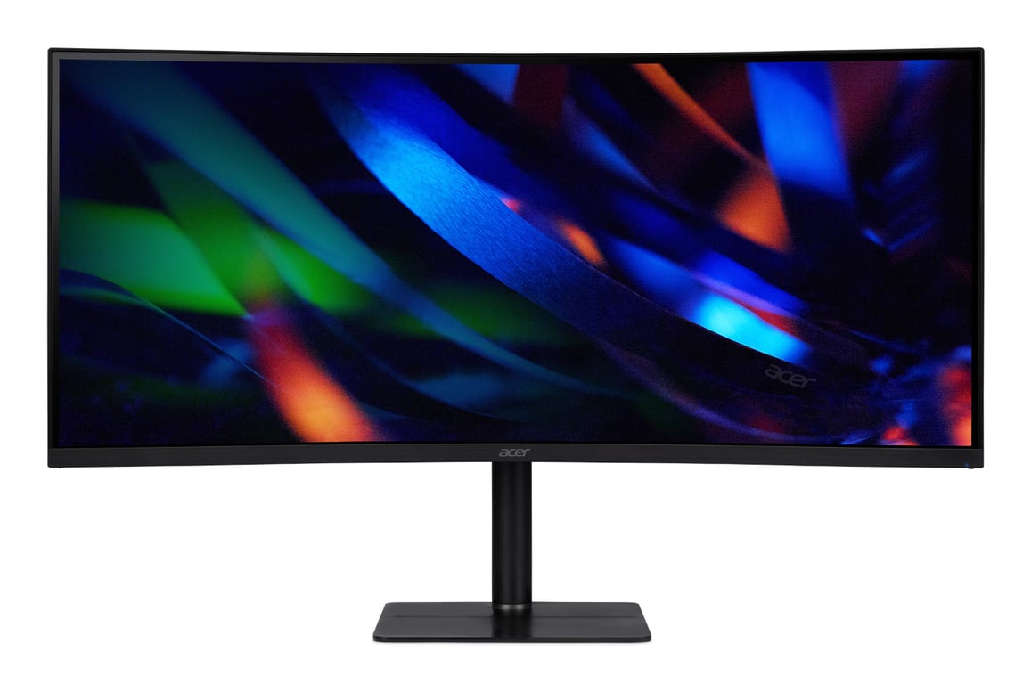 Acer Nitro CZ342CUR J0bmiphuzx CZ2 Series écran LED incurvé 34 3440 x 1440 UWQHD @ 120 Hz VA 300 cdm² 3000:1 HDR10 1 ms HDMI DisplayPort USB C haut parleurs - vue 3
