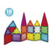 Magnetics Mallette - Jeu de construction - EDUCA - 18 blocs magnétiques, 2 animaux, 8 cartes - Des 3 ans