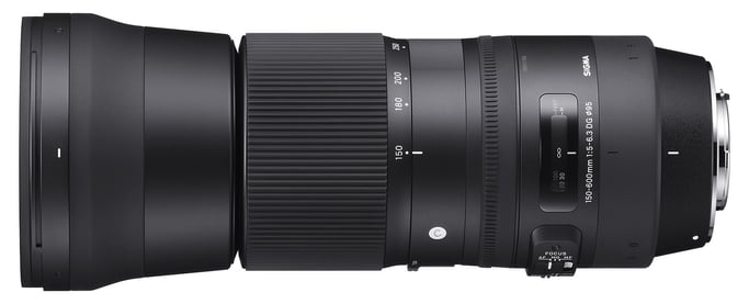Sigma 150-600mm F5-6.3 DG OS HSM | C SLR Téléobjectif zoom Noir