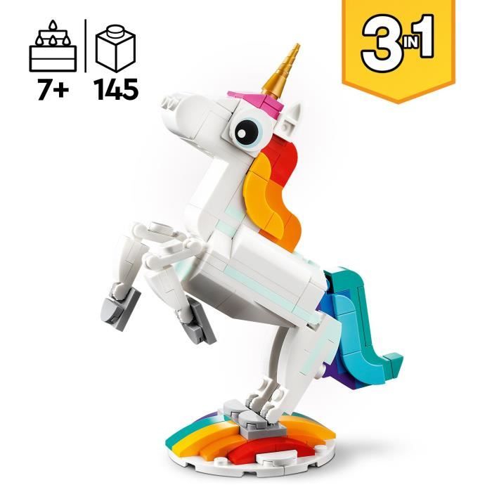 Lego Creator La Licorne Magique 31140 Lego La Boîte - vue 4