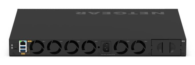 NETGEAR MSM4328F Gestionado L3 10G Ethernet (100/1000/10000) 1U Negro