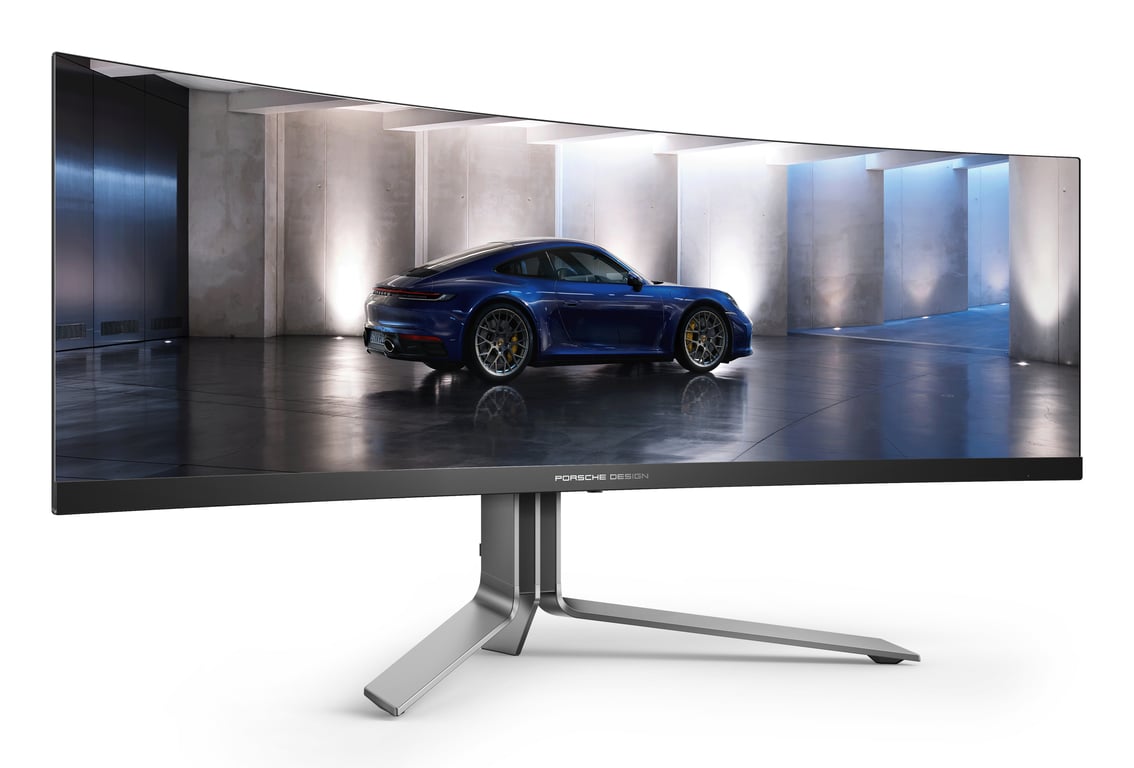 AOC Porsche PD49 LED display 124 5 cm 49 5120 x 1440 pixels DQHD QD OLED Neuf - vue 3