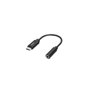 Adaptateur audio, fiche USB-C - jack femelle 3,5 mm, stéréo