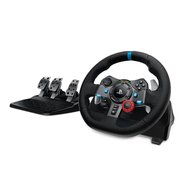 Logitech G 941-000113 accessoire de jeux vidéo Noir USB Volant + pédales Analogique/Numérique PC, PlayStation 4, PlayStation 5, Playstation 3