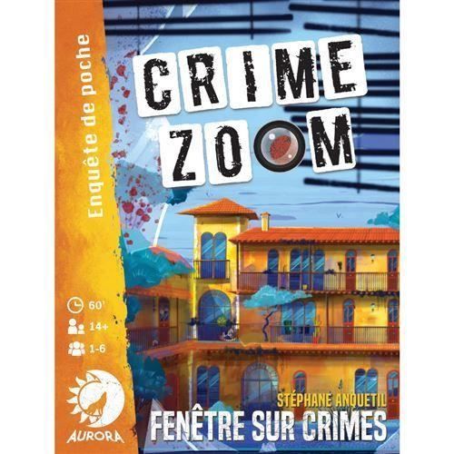 Asmodee Aurora Jeu de stratégie Crime Zoom Fenetre sur crime - 9782491629045