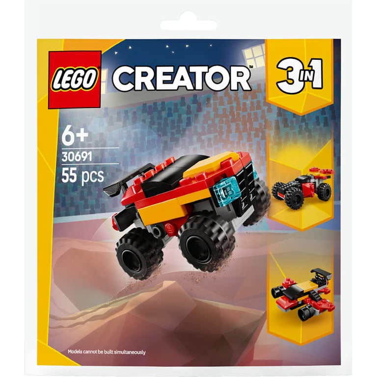 LEGO Creator Mini Monster truck décapotable Polybag 30691 - vue 2