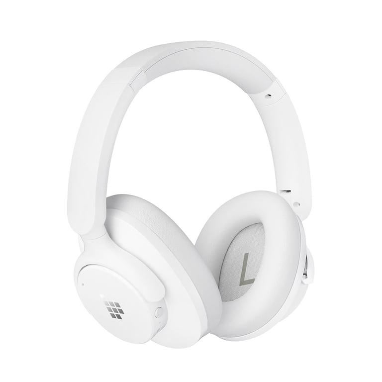 Tronsmart Q20 Casque Hybride À Suppression Active Du Bruit, Casque Supra-Auriculaire Sans Fil Avec Micro, Audio Haute Résolution, 60 Heures De Lecture, Basses Profondes, Égaliseur Personnalisé Via - Bon État