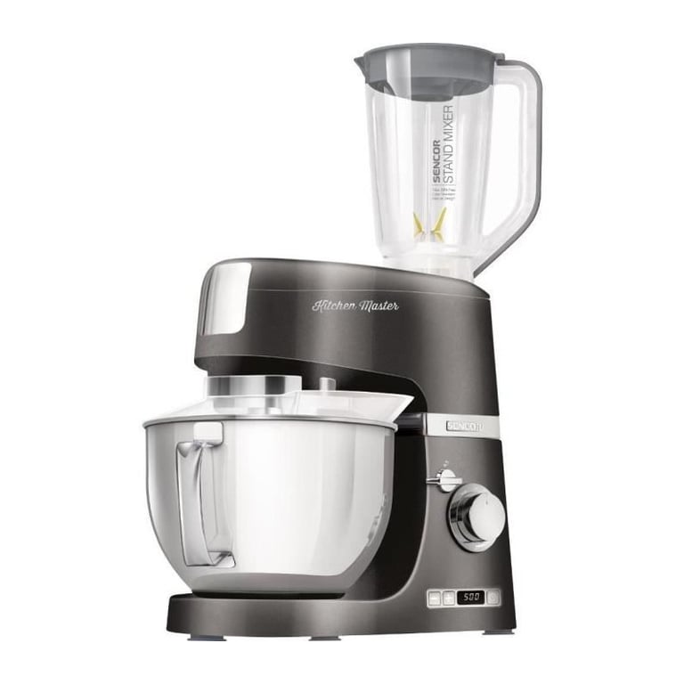 Robot Pâtissier Sencor STM 7878BK – 1000 W – Bol Inox 4,5 L – 8 Vitesses - vue 4