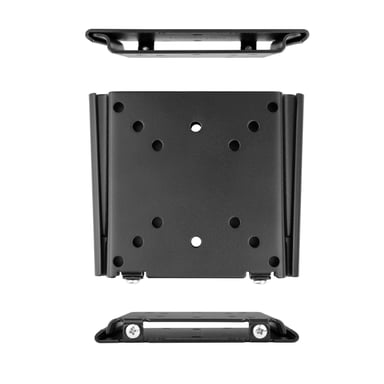 Soporte de Pared Fijo Tooq para Monitor de 13''-27'' - Peso Máximo 30Kg - VESA 100X100mm - Color Negro