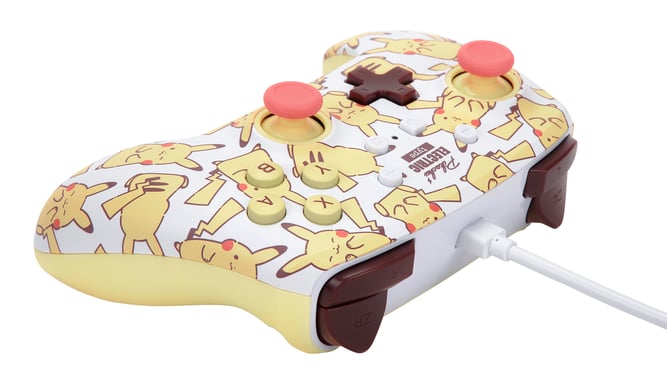 PowerA 1526547-01 mando y volante Multicolor USB Gamepad Analógico/Digital Nintendo Switch