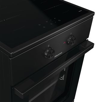 cuisiniere induction HEIT5A40BG - vue 6