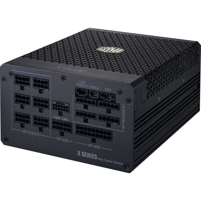 Alimentation COOLER MASTER X Silent Edge Platinium 80 Plus ATX 3.1 - vue 4