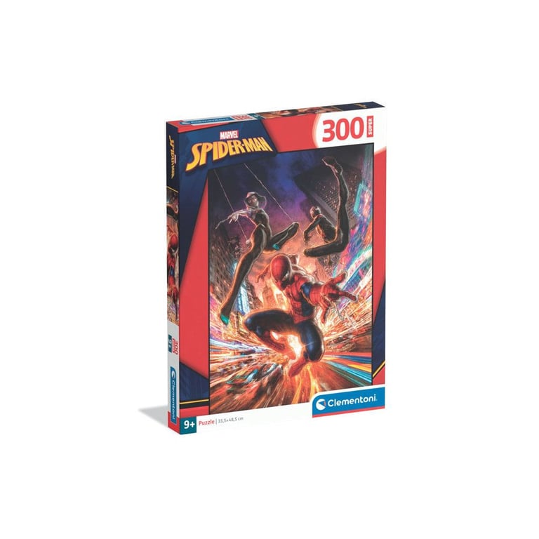 Puzzle 300 pièces Super : Spider Man Clementoni Puzzles - vue 4