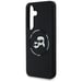 Custodia Karl Lagerfeld in silicone Double Heads MagSafe per Samsung Galaxy S25