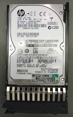 HPE 512743-001 disque dur 72 Go 15000 tr/min 2.5'' SAS