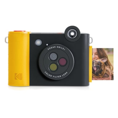Kodak Smile+ 50,8 x 76,2 mm Noir, Jaune