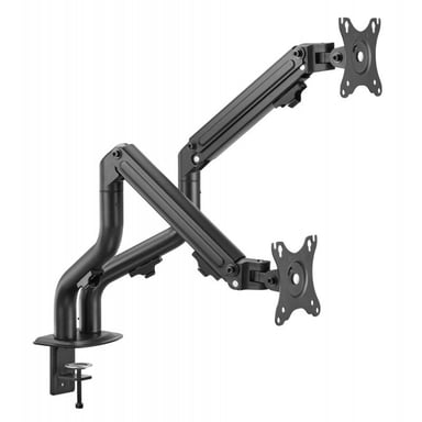 iggual SPMP02 Supporto a morsetto per 2 monitor 17''-32''pro