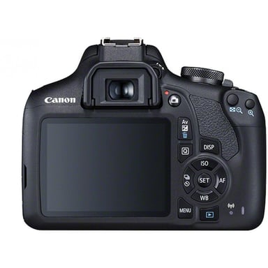 Canon EOS 2000D Reflex 24,1 MP avec Objectifs 18-55mm & 55-250mm, Vidéo Full HD, Wi-Fi & Écran 3''