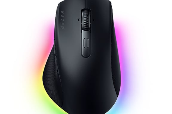 Razer Pro Click V2 ratón Juego mano derecha RF Wireless + Bluetooth + USB Type-C Óptico 30000 DPI